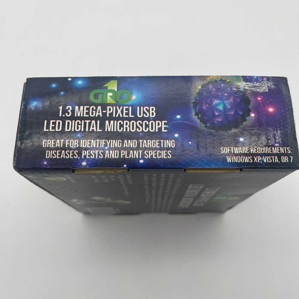 Gro1‎ 1.3 Mega-Pixel USB LED Digital Microscope 10x-300x Magnification